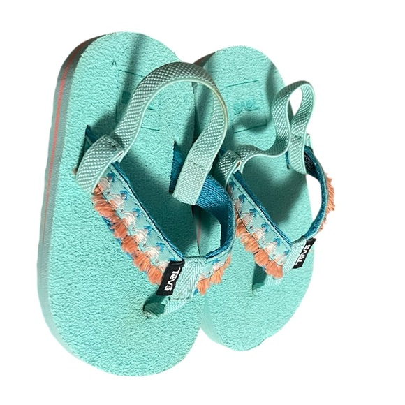 Teva Kid's Mush 2 Hula Girl Blue - Picture 2 of 4